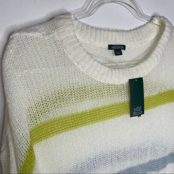 NWT Wild Fable lightweight knit w/ bishop sleeve - Picture 7 of 10